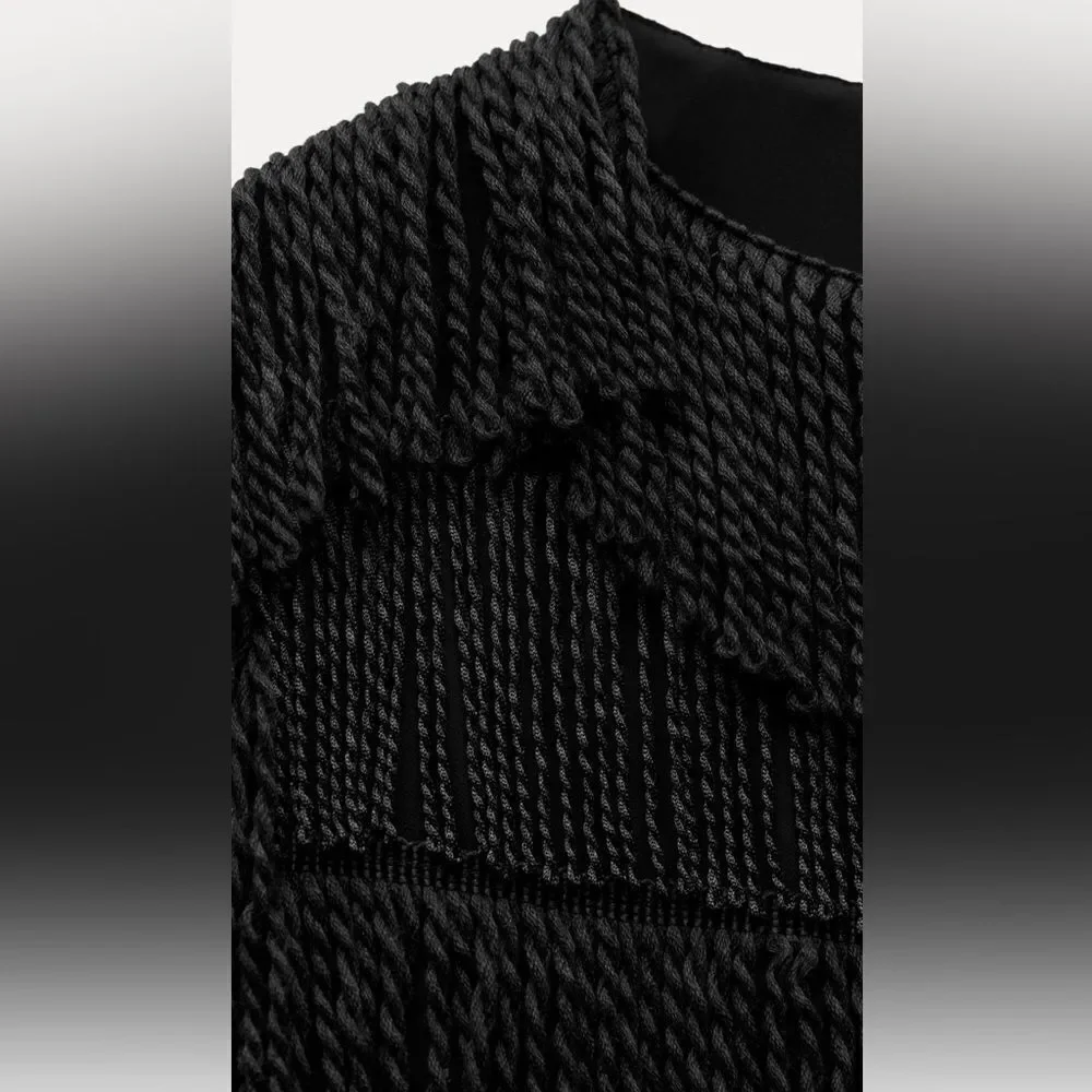 Zara fringe mini dress - Picture 5 of 6